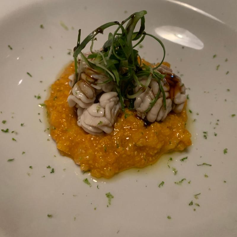 白子と海老のフォンダン(トトト)