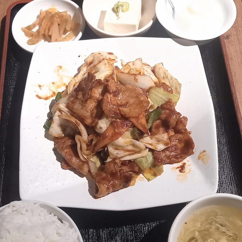 回鍋肉定食(一品房 )