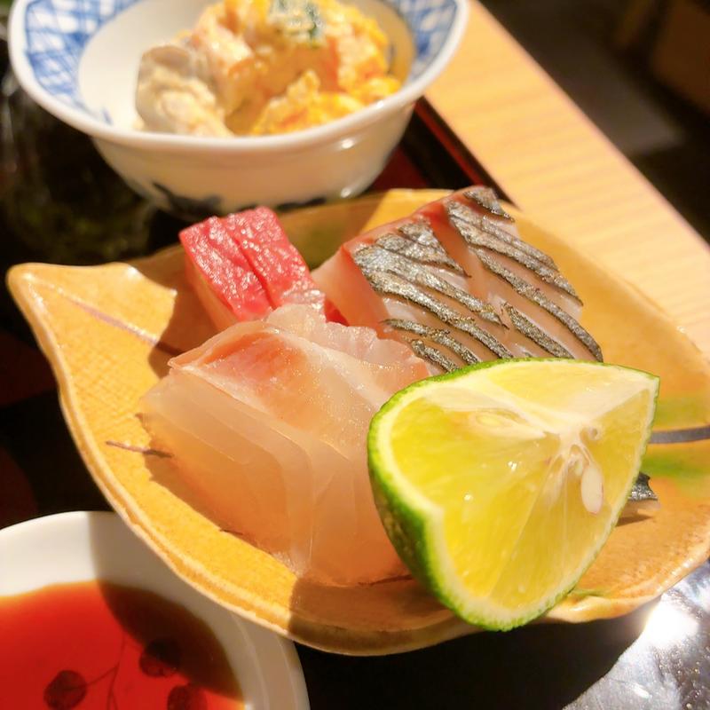 刺身の盛り合わせ（夜ごはん）(こめ田心)