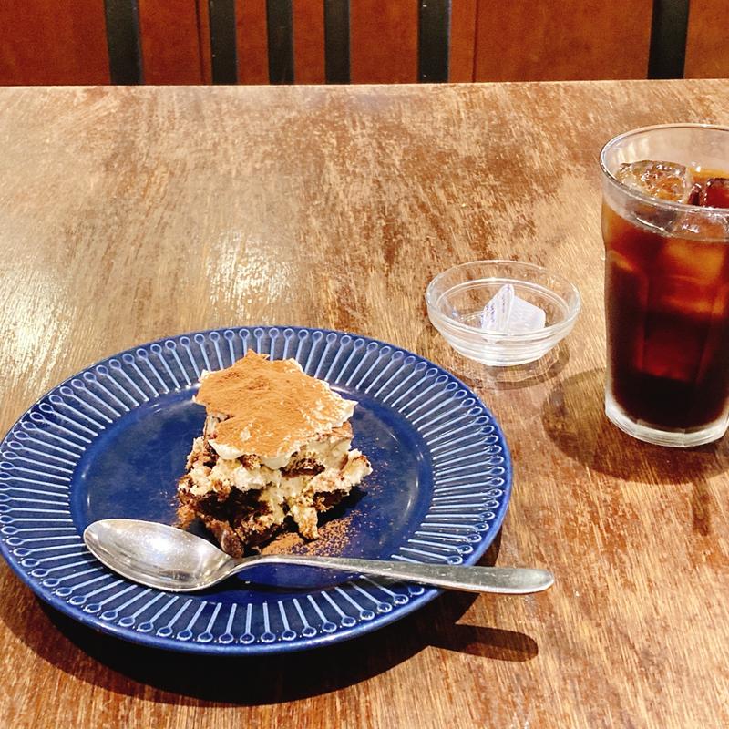 ティラミス、アイスコーヒー(PIZZA365)