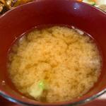 茄子味噌炒め定食(もつ九)
