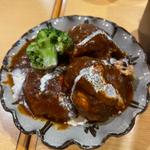 ハンバーグ煮込み(武州うどんあかね&みどりダイニング)