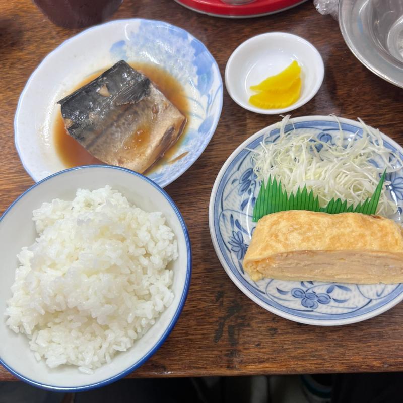 鯖の煮物&卵焼き(森田食堂 )
