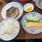 鯖の煮物&卵焼き