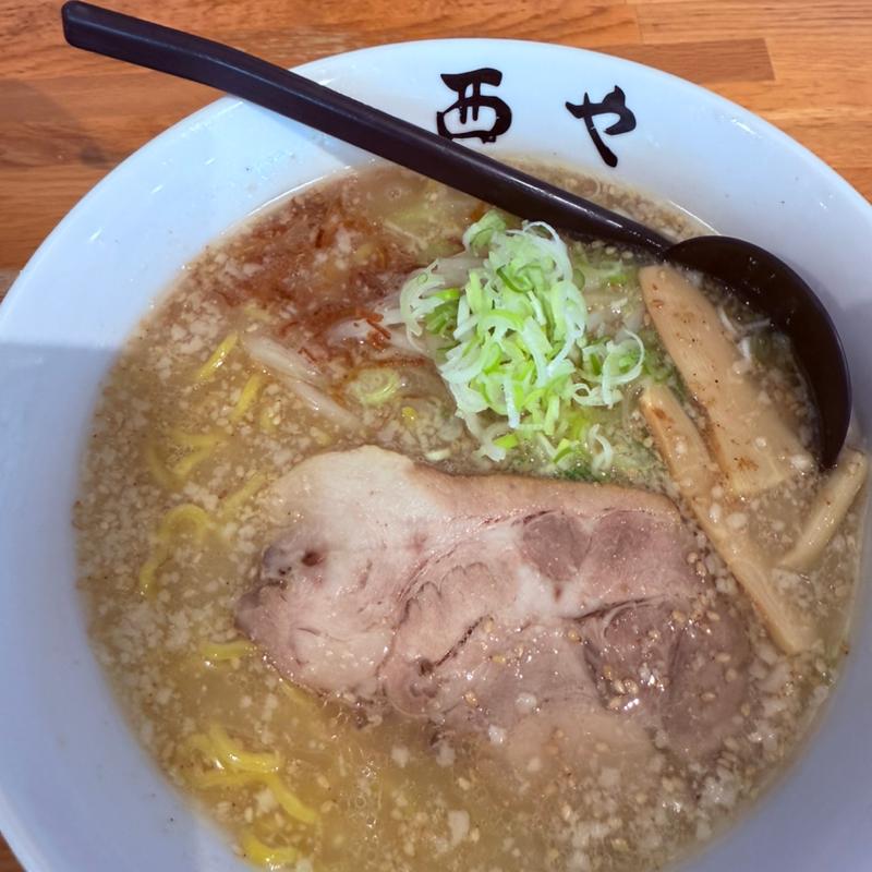 塩ラーメン(ラーメン西や 紋別ガリンコ本店)