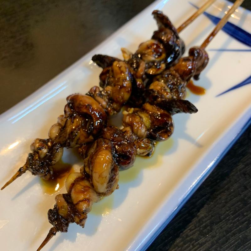 うなぎ肝焼き(2串)(うな萩)