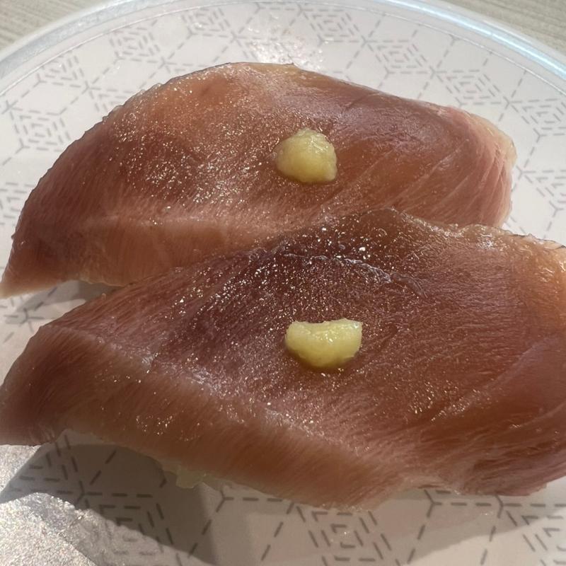 静岡県焼津産一 本釣りとろかつお(はま寿司 イオン明石店 )