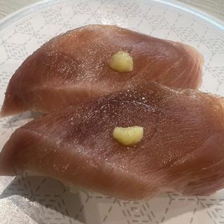 静岡県焼津産一 本釣りとろかつお(はま寿司 イオン明石店 )