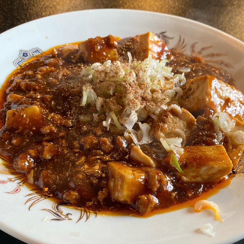 麻婆豆腐定食(居酒屋 六べぇ)