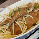 レバニラ炒め定食