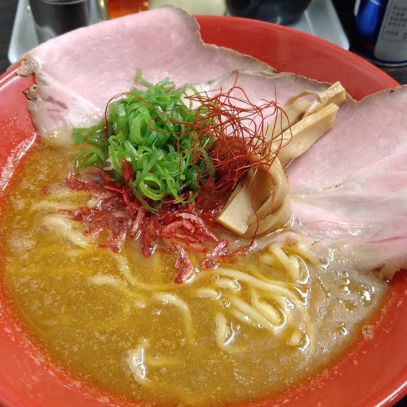 えび辛味噌ラゥメン(ラゥメン大地)