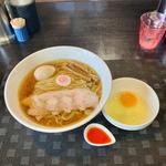 中華ソバ 大 麺硬め 味玉 生卵