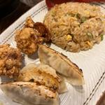 ダブル定食(らーめん 熊五郎 せんちゅうパル店)