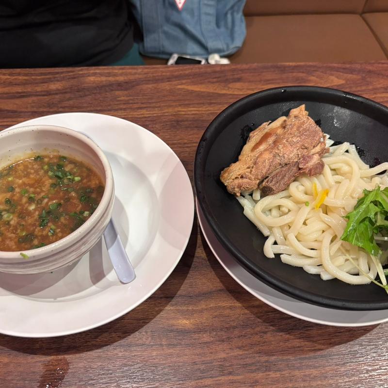 煮豚つけうどん(煮豚月見うどん中西製作所安城本店)