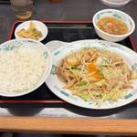 肉野菜炒め定食