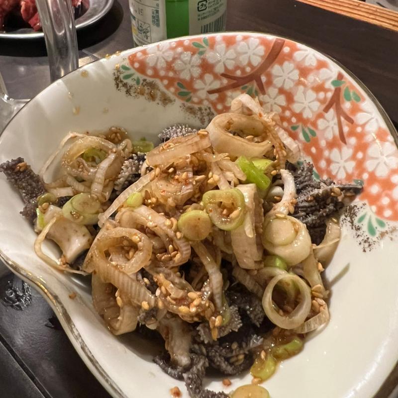 湯引きセンマイ(あかね亭 焼肉部)