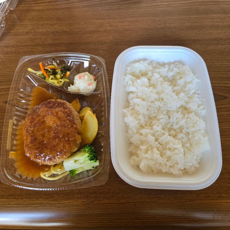 和風オニオンソースハンバーグ弁当(ほっともっと 足利八幡店)
