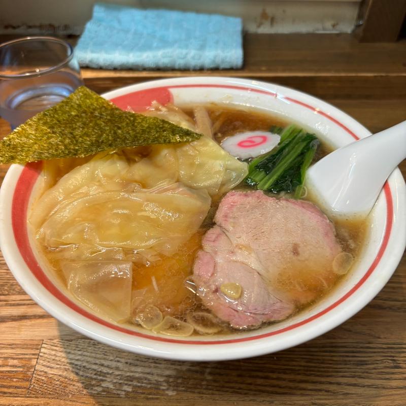 ワンタン麺(麺壱吉兆)