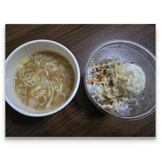 ポテトサラダとん汁セット