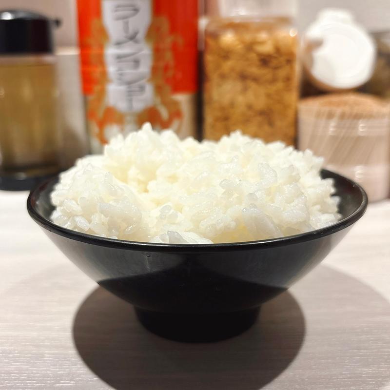半ライス(横浜家系ラーメン てつ家 市ヶ谷)
