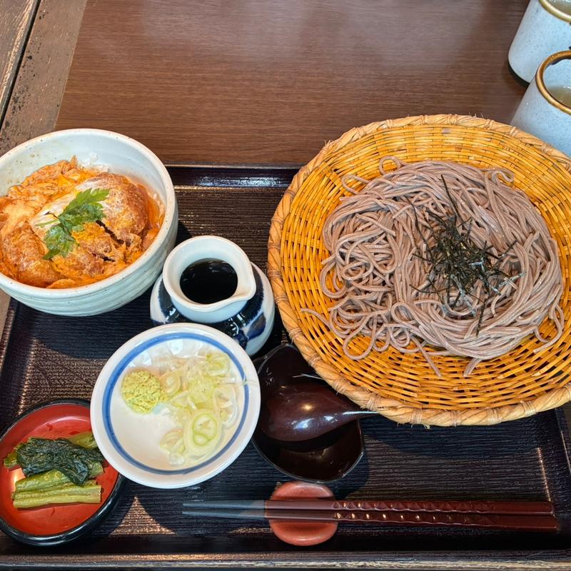 かつ丼定食(信州そば処 そじ坊 京橋ＩＭＰ店)