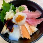 9種の海鮮丼(かっぱ寿司 生野店)