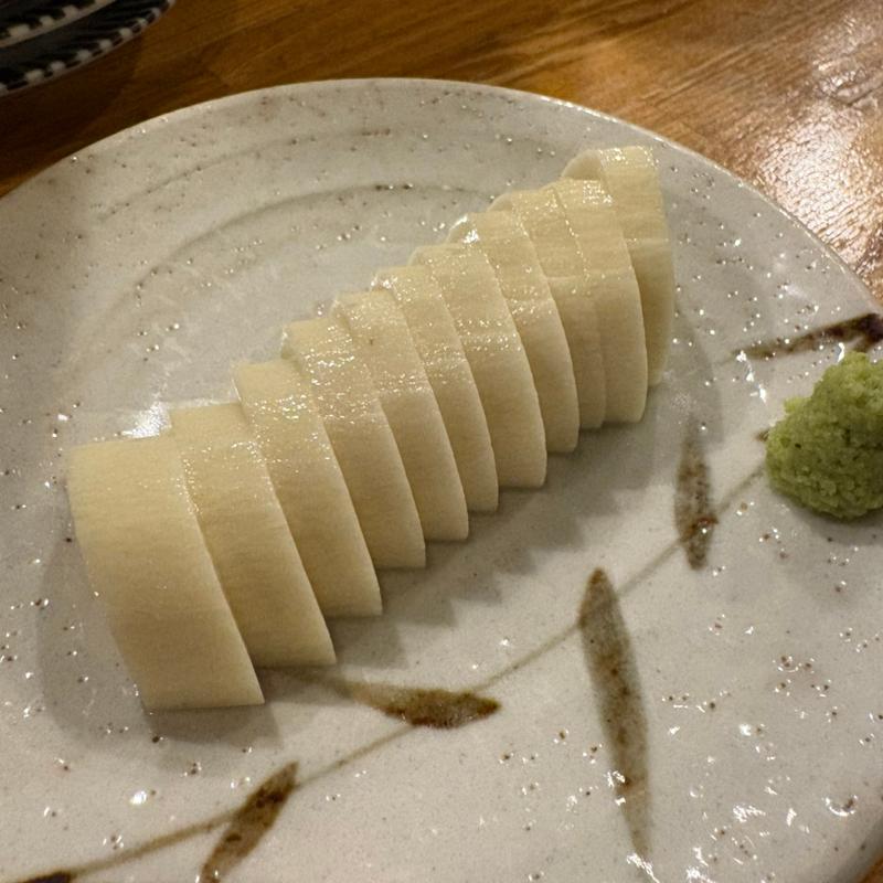 長芋のわさび漬け(サケトメシ 百春)