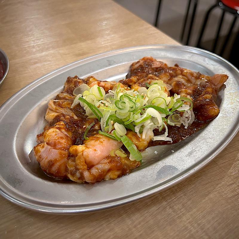 ミックスホルモン(焼肉ホルモン下町の牛)