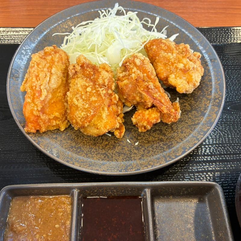 からやま定食(4個)(からやま 大東赤井店)