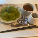 抹茶白玉+伊勢茶セット(木下茶園 外宮前店)