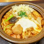 名古屋コーチン味噌煮込みうどん(味の民芸 丸山台店)