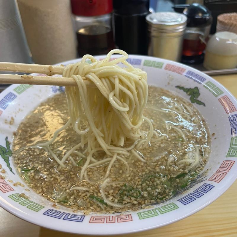 とんこつラーメン(博多ラーメンはかたや 西新店)