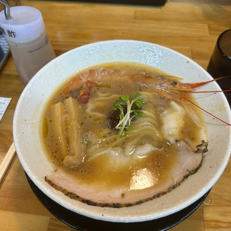 海老豚骨ラーメン(麺や弐凛)