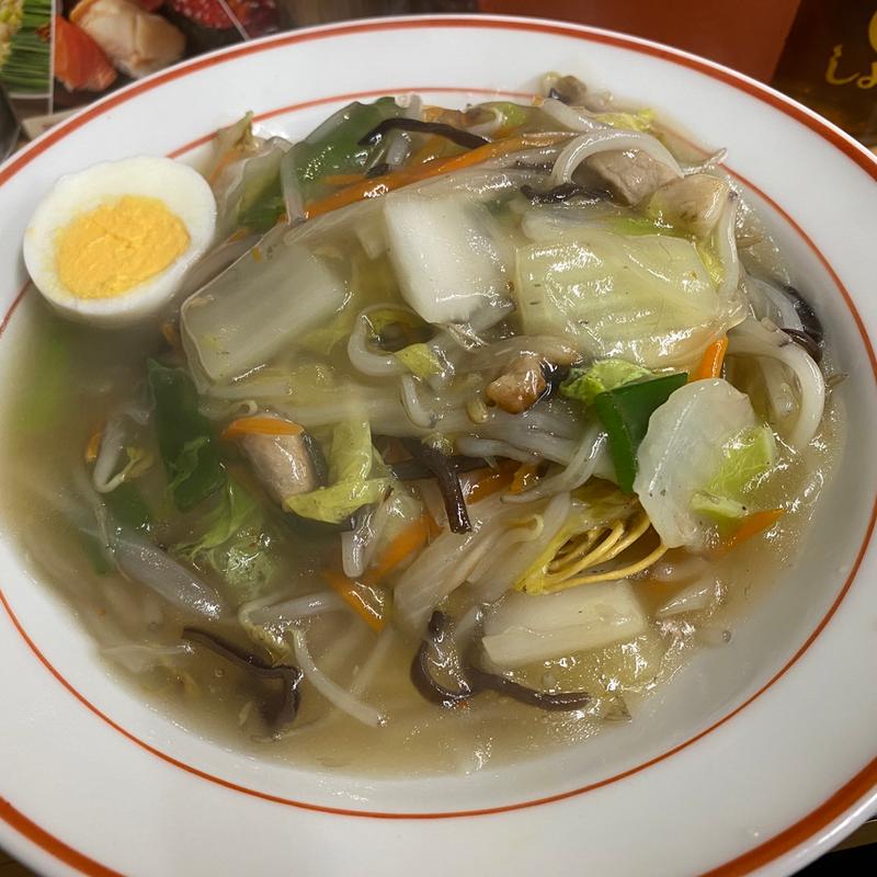 名代皿うどん(名代ラーメン亭 博多駅地下街店)