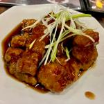黒酢の酢豚