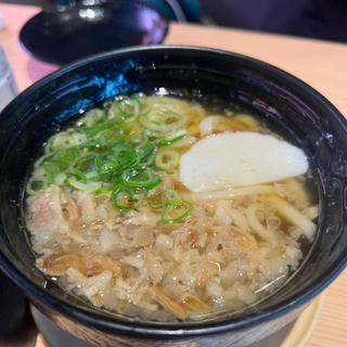 かすうどん(スシロー 未来型万博店)