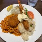 ミックスフライのトルコライス