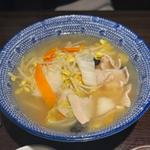 週替り麺ランチセット(恵比寿餃子 大豊記 西新宿)