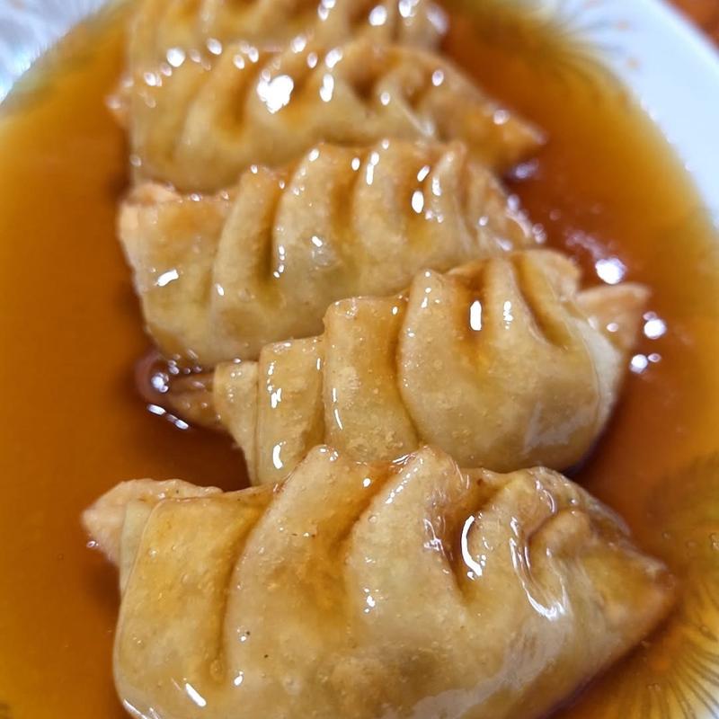甘酢餡掛け揚げ餃子(兆徳 )