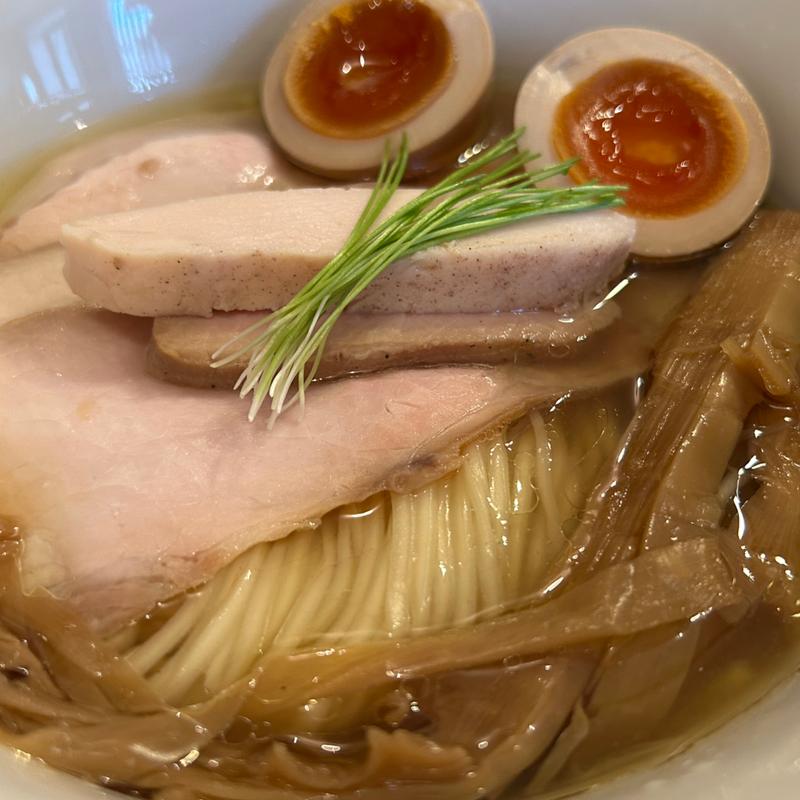 特製ラーメン塩(大盛)(らぁ麺 あおば)