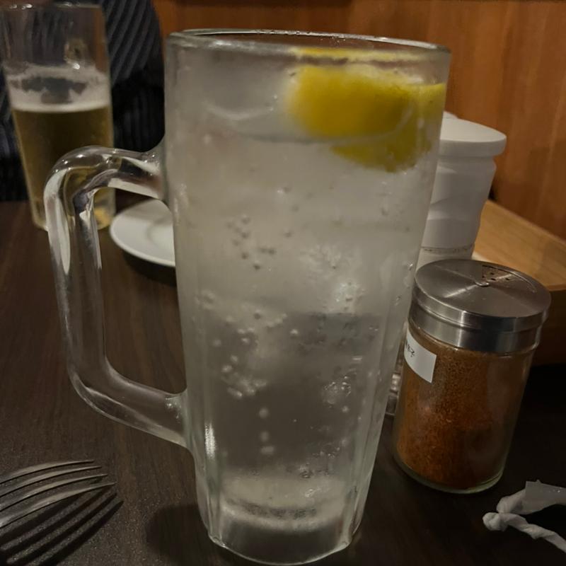 ドライレモンサワー(肉屋のイタリア酒場 Mario)