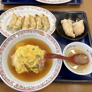 天津飯セット(餃子の王将 国道高槻店)
