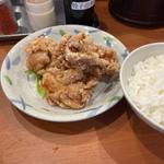 天然塩ラーメン(並)+唐揚げセット