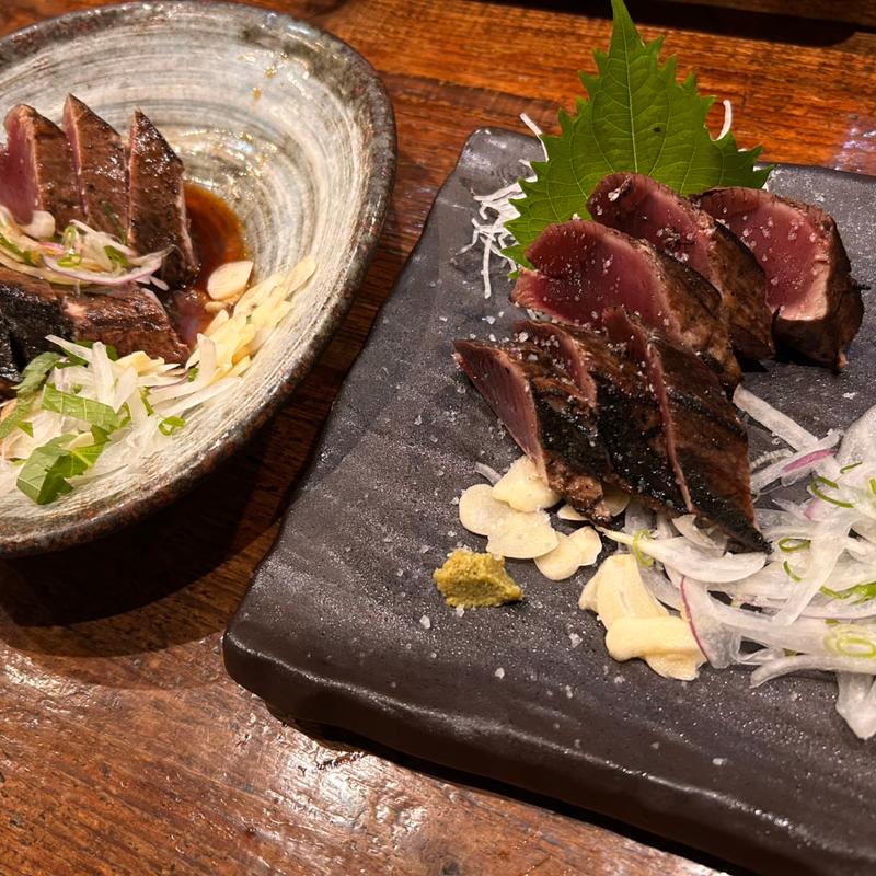 これやきセット（塩たたき6切、タレたたき6切）(明神丸 帯屋町店 （ミョウジンマル）)