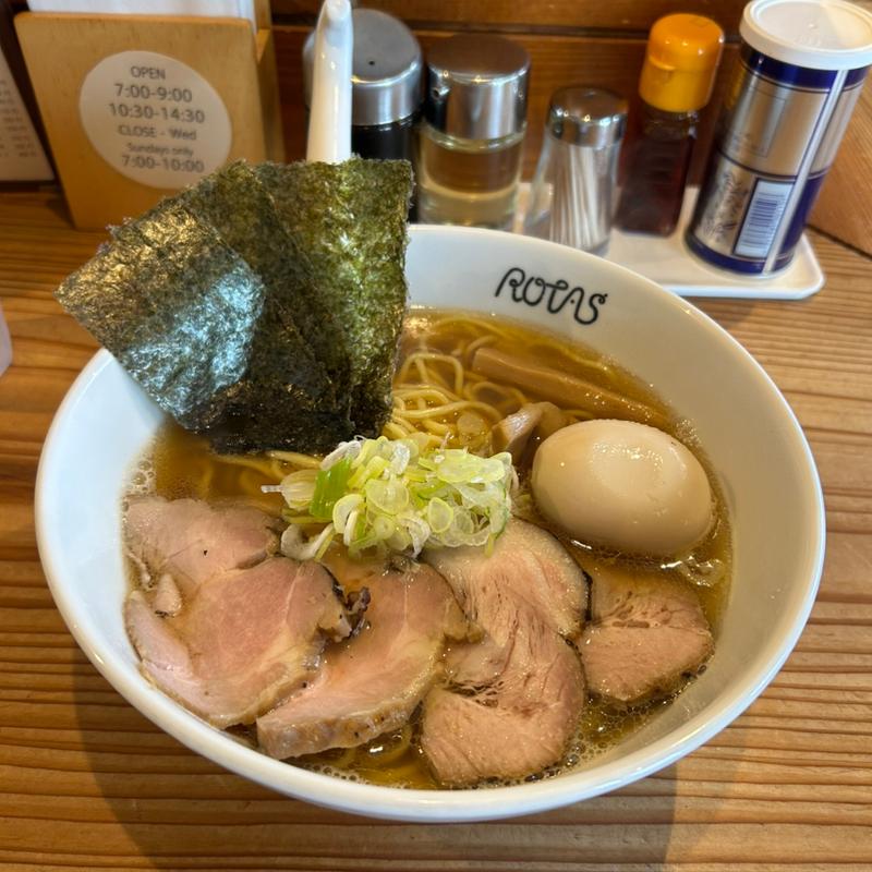 特製煮干ラーメン(ラーメン ろたす)