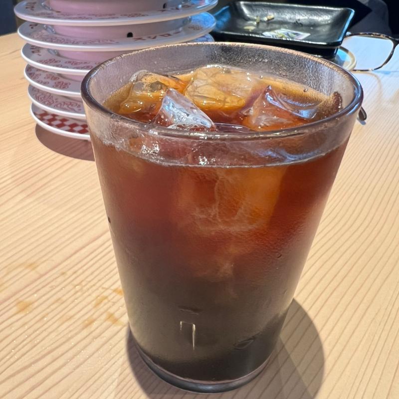 アイスコーヒー(スシロー 未来型万博店)