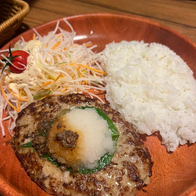 おろしそバーグディッシュ(びっくりドンキー生田川インタ−店)