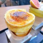 焦がしカラメルとカスタードのブリュレ(みのりカフェ元気市広島店)