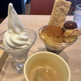 モンブランプリンサンデー(ガスト 吉祥寺南町店 )