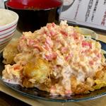 チキン南蛮定食 大(5個) ⑩紅生姜タルタル+甘酢